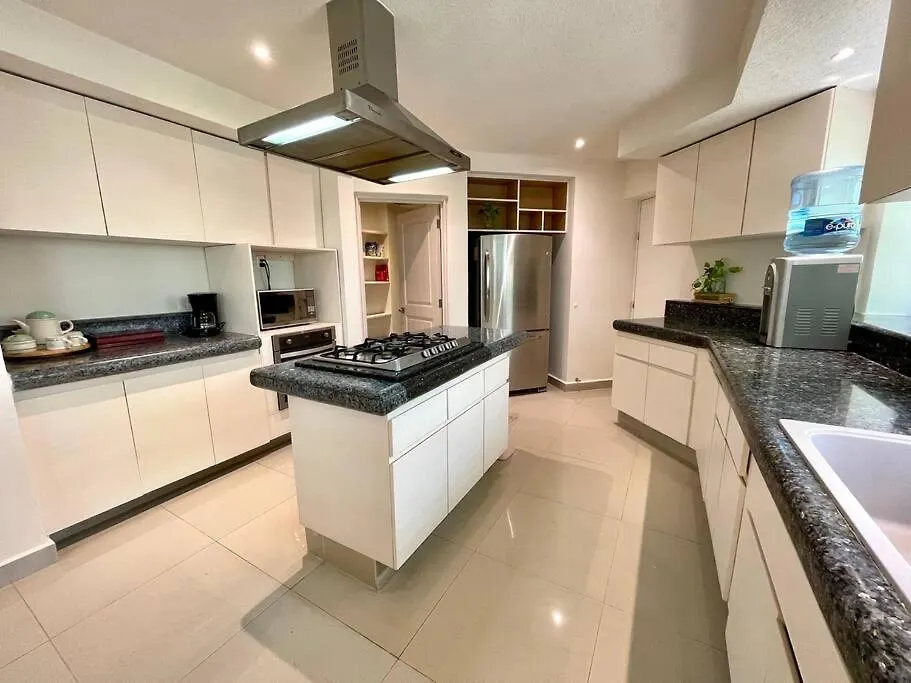 5Br Ocean Front Hotel Zone Luxury House By Solmar Rentals Cancun