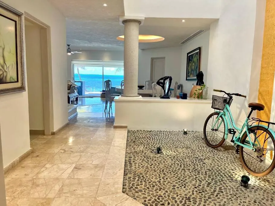 5Br Ocean Front Hotel Zone Luxury House By Solmar Rentals Cancun Holiday home